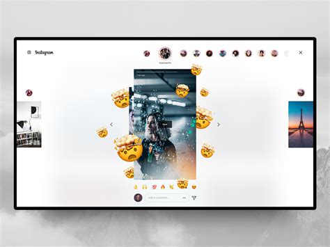 Instagram Desktop – Stories 🤯 by Jean Delbrel on Dribbble