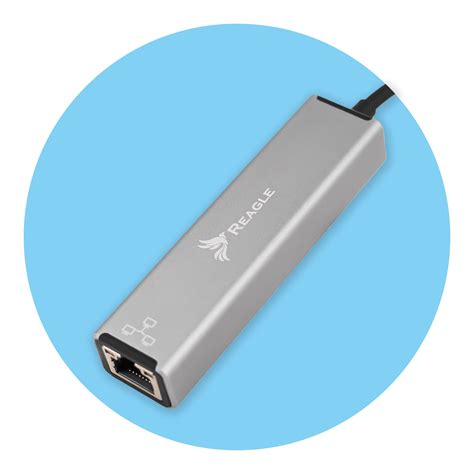 Адаптер USB C 2in1 USB A Хъб и мрежова карта USB към RJ45 + 3 x USB ...