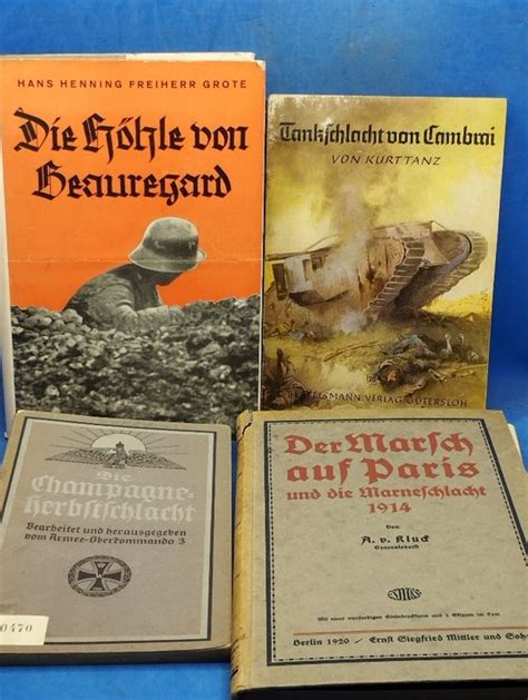 Germany - Book, Lot - World War 1 Battles - Catawiki