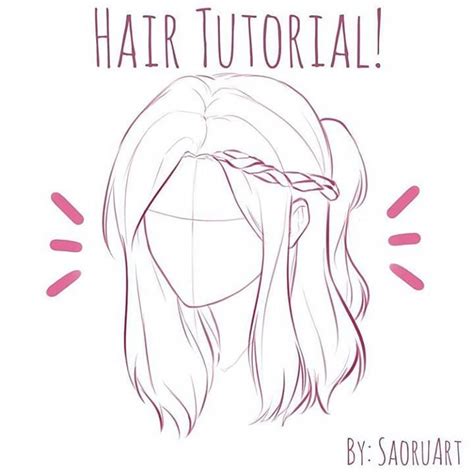 22 How to Draw Hair Ideas and Step-by-Step Tutorials - Beautiful Dawn ...