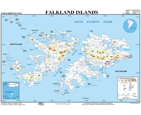 Maps of Falkland Islands | Collection of maps of Falkland Islands ...