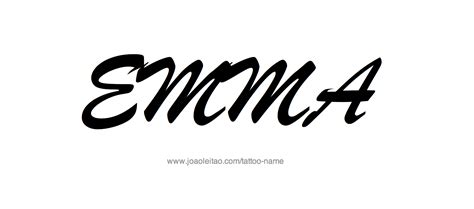 emma name tattoo design - acrylicrosenailsarttutorials