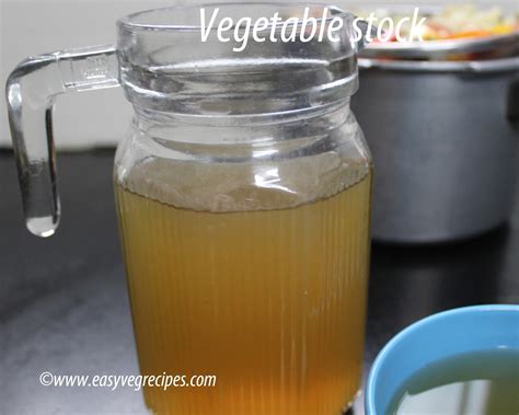 Vegetable Stock Recipe -- How to make Vegetable Stock at home - E.A.T. easyvegrecipes