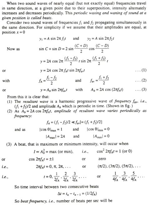 what is the formula and write the derivation of(1) frequency of ...