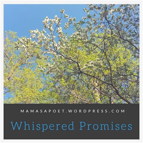 Whispered Promises | Whisper, Promise, Poetry