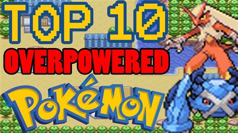 Top 10 Overpowered Generation 3 Pokemon - YouTube