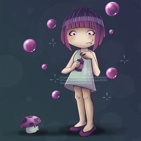 PvZ:Puff-shroom by SiaRyzh on DeviantArt