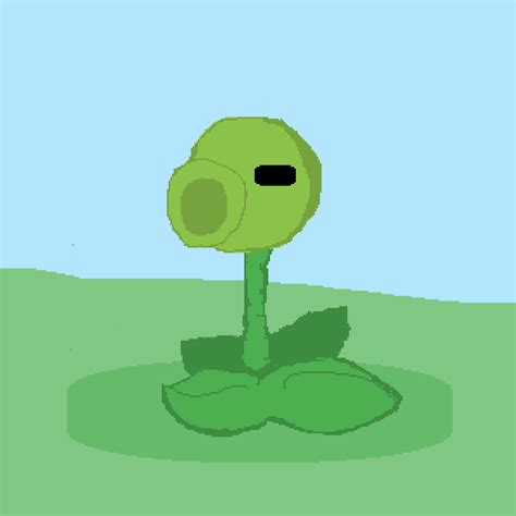 Pixilart - Pea shooter by NeatCarrot