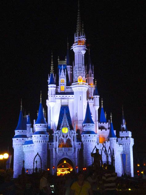 Cinderella's Castle-DisneyWorld Florida at night... | Disney world ...