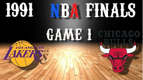 NBC Sports: NBA 1991-NBA Finals-Game 1-Los Angeles Lakers @ Chicago ...