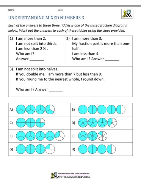 Adding Mixed Numbers Worksheets 5th Grade