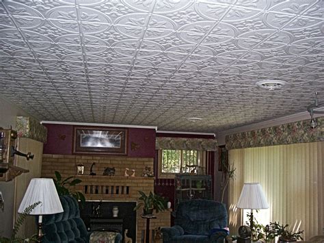 Pattern #309- All Colors - 2'x4' Faux Tin Ceiling Tile Pattern ...