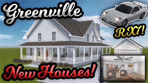 NEW HOUSES COMING TO GREENVILLE! RX7, REDONE TRUCKS & MORE! | Roblox ...