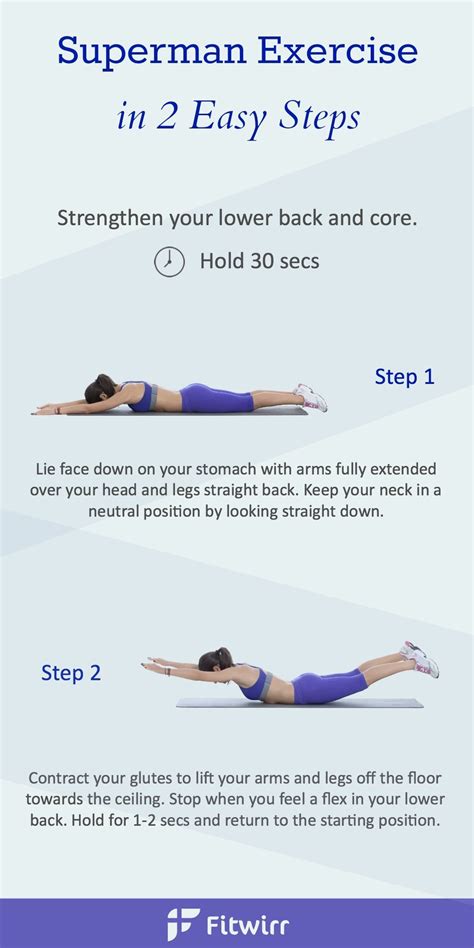 Superman exercise #absexercise | Superman workout, Back exercises, Workout moves