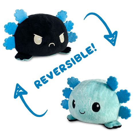 TeeTurtle Reversible Axolotl Plushie | Home of the Original Reversible ...