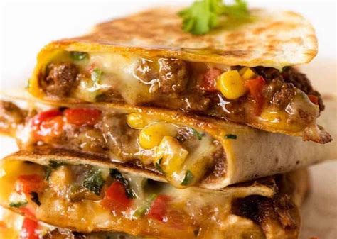 Authentic Mexican Beef Quesadilla Recipe | Deporecipe.co