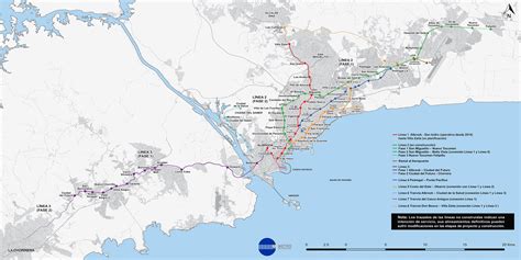 Panama metro map, Panama