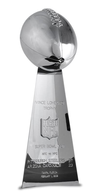 2009 Pittsburgh Steelers Super Bowl Trophy