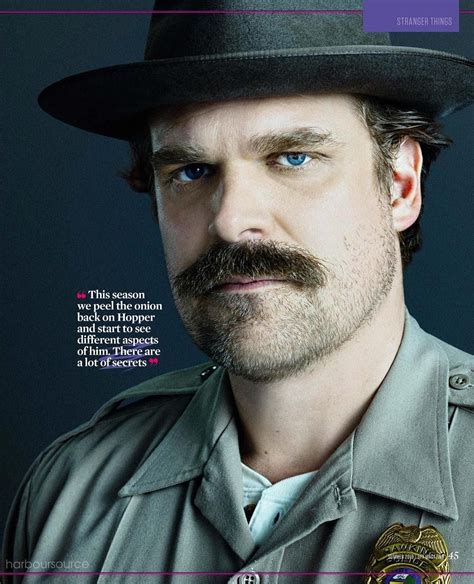 David Harbour Source on Instagram: “New photo of Hopper from #StrangerThings3 in SFX Magazine ...