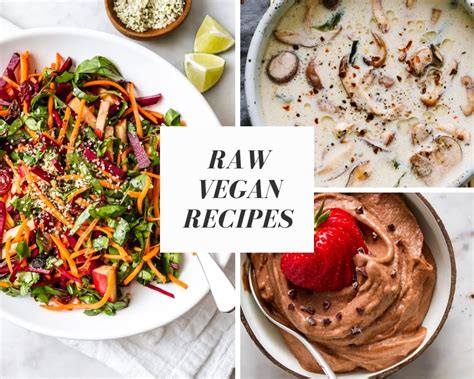 'Raw' Vegan Recipes - The Simple Veganista