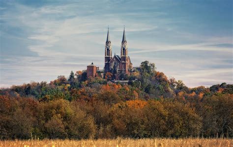 Holy Hill #2 - National Shrine of Mary - Wisconsin Photograph by Jennifer Rondinelli Reilly ...