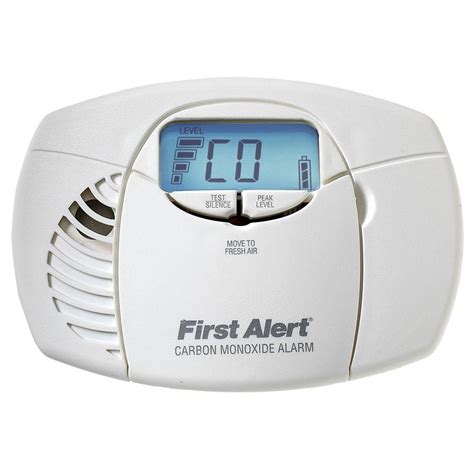 First Alert Battery Powered Carbon Monoxide Alarm with Digital Display-CO410 - The Home Depot