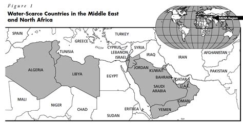 Africa Water Scarcity Map