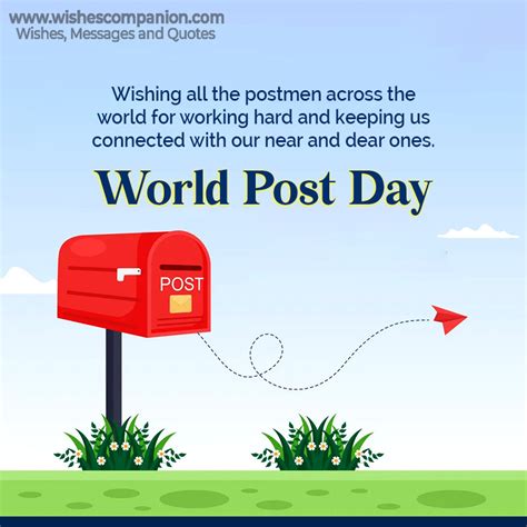 World Post Office Day Wishes, Messages, and Quotes