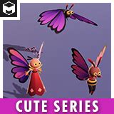 Butterfly Fairy Pixie Evolution Pack Cute Series