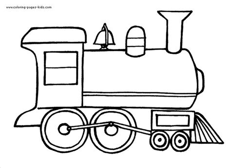 Locomotive color pages - Coloring pages for kids - Transportation coloring pages - printable ...