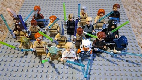 My Star Wars Jedi Minifigure collection : r/lego