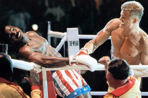 Rocky IV actors Dolph Lundgren and Carl Weathers reunite for a rematch