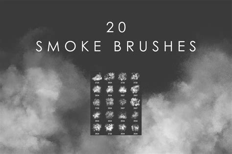 Smoke Photoshop Brushes