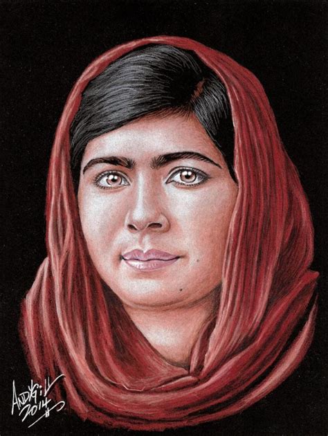 Malala Yousafzai - Drawing Skill