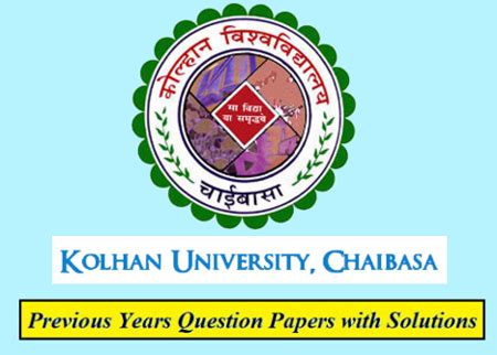 Kolhan University Previous Question Papers Download