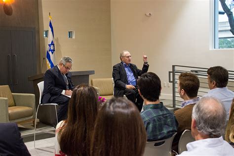 Harvard law school professor Alan Dershowitz discusses Israel affairs ...