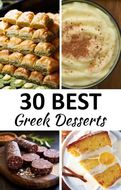 The 30 BEST Greek Desserts - GypsyPlate