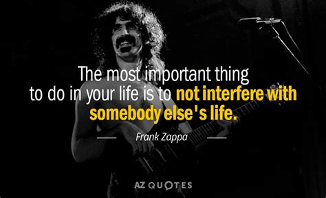 TOP 25 QUOTES BY FRANK ZAPPA (of 373) | A-Z Quotes