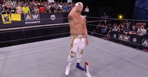 Watch: Cody Rhodes bids goodbye to fans; kisses the ring after AEW ...