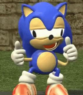 Angry Sonic Running GIF | GIFDB.com