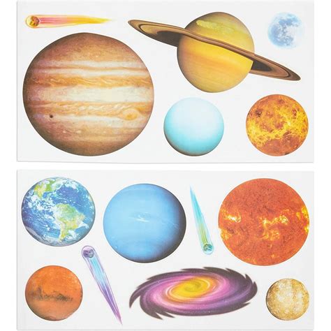 Solar System Sticker Roll 100 | ubicaciondepersonas.cdmx.gob.mx