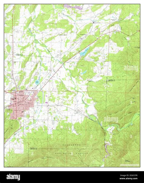 Piedmont, Alabama, map 1967, 1:24000, United States of America by ...