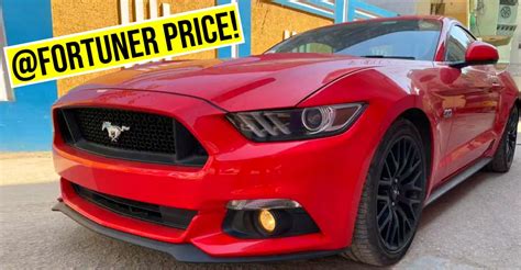 India's CHEAPEST used Ford Mustang: Priced similar to a new Toyota Fortuner