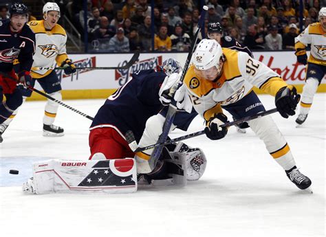 Blue Jackets score 4 goals in 3rd period, beat Predators 5-3 - Seattle ...