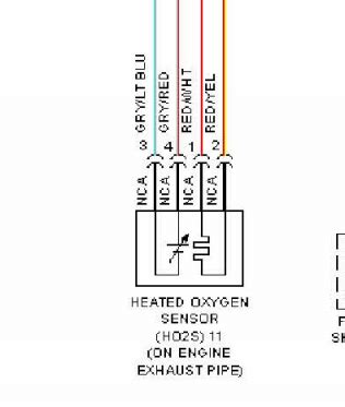 42 4 wire o2 sensor wiring diagram