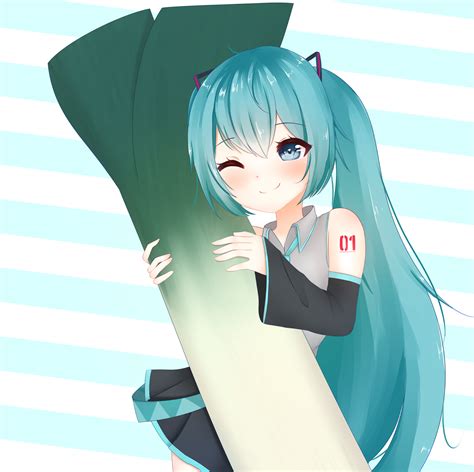 Leek Miku by TombieFox on DeviantArt