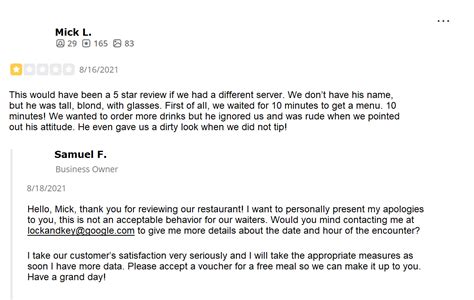 How to Respond to Negative Restaurant Reviews to Increase Brand Loyalty ...