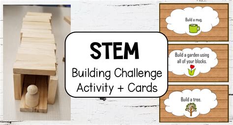 STEM Building Blocks Challenge for Kids - Science + STEM