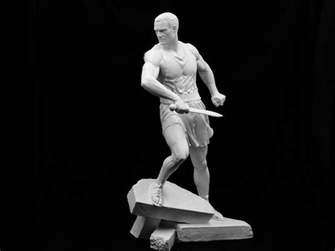 Spartacus-gladiator Statue choosable Size - Etsy