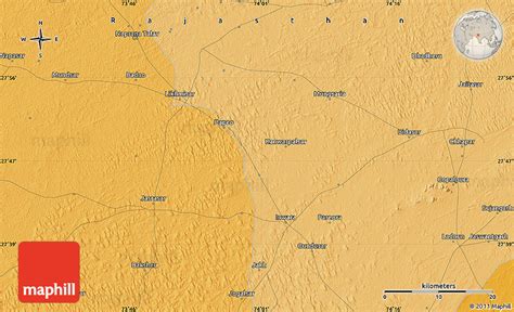 Political Map of Sūjāngarh